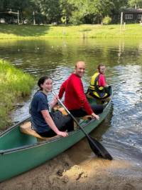 Caneo ride with Coffield and Jazz