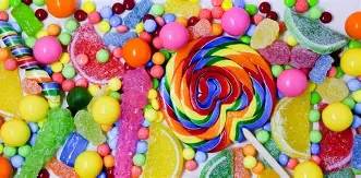 A picture of random candies